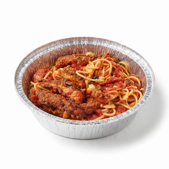 Chicken Parmesan Pasta.